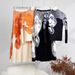 Women's Clothing Summer Casual Pleated T Shirts Skirts Temperament Two Piece Suits Women's Clothing_ecoleips.com