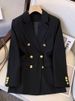 K New Suit Jacket For Women, Straight Leg, Casual, Loose And Fashionable, Showing A Slim And Small Suit Style_ecoleips.com