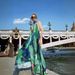 Women's Clothing High-End Women's Maxi Dress With Irregular Pleats And Print For Vacation Beach Best Selling_ecoleips.com
