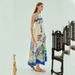 2025 New European And American Cross-Border Independent Station Sexy Strap Graffiti Cotton Linen Printed_ecoleips.com