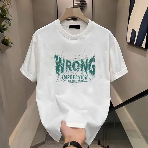 2025 summer loose men and women pullover 100% cotton short sleeve T-shirt_ecoleips.com