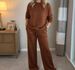 Sparkling Hoodie And Pants Set Women's Independent Website Cross Border European And American Style Loose Fit Two Piece Outfit For Holiday Christmas_ecoleips.com