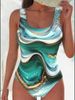 2026 Slimming High-End Training Bikini One Piece Swimsuit Retro Conservative Design For Professional Competitive Swimming_ecoleips.com