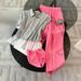 Women's Clothing Retro Casual Sports Suit Half Open Collar Lace Splicing Short Sleeved Trousers Two Piece Suit_ecoleips.com
