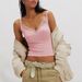New European And American Cross-border Women's Clothing Y2K Sexy Style Lace Camisole Solid Color Ribbed Tank Top_ecoleips.com