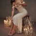 Women's Elegant Long Skirt Dress American Style New Suspender Elastic Jacquard Pleated Sleeveless Fishtail_ecoleips.com
