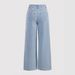 Women's Distressed Straight Leg Jeans Rhinestone Embellished Denim Pants Comfort Fit Stretch_ecoleips.com