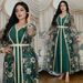 Muslim Suit Dress Spring New Sequin Ribbon Robe_ecoleips.com