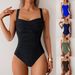 Aria Basics Geman 2025 One-Piece Swimsuit For Women European And American New Style Women's Swimwear Sports Cross-Border Hot_ecoleips.com
