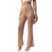 Fashion High-Waisted Women's Sequined Trousers Sexy Casual Flared Bottoms for Trendy Streetwear_ecoleips.com