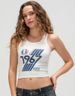 Women's Sleeveless round Neck Casual Tank Top Print Crop Top Comfortable Sexy European American Style Summer Wear_ecoleips.com
