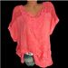 2020 New . European And American Besselling Fashion Women's Lace V-Neck Embroidered Shor-Sleeve Bawing_ecoleips.com
