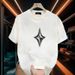 2025 summer loose men and women pullover 100% cotton short sleeve T-shirt_ecoleips.com