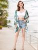 Women's Chiffon Beach Cover Up Shawl Summer Seaside Vacation Jacket Sun Protection Wire Free Polyester Outer Layer_ecoleips.com