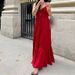 Women's Elegant Fashionable Solid Color Casual Long Dress Spring New Arrivals American Style_ecoleips.com