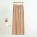 Summer Women's Cotton Viscose Wide Leg Pants Loose Oversized Slimming Straight Leg Homewear Casual Pantalones Mujer_ecoleips.com