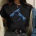 European And American Women's Plus-size Animal Print Short-sleeve T-shirt_ecoleips.com