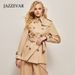 Women's Clothing Temperament Trench Coat_ecoleips.com