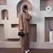 Women's Clothing Middle East Dubai Türkiye solid color loose two piece suit LR894_ecoleips.com