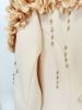 Women’s Clothing Spot Celebrity Fashion Heavy Beaded Three Dimensional Green Fruit Collar Dress Long Dress_ecoleips.com