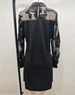 Women's Fashion Pullover Midi Skirt Dress Embroidered Lace Long Sleeved Spring Autumn_ecoleips.com