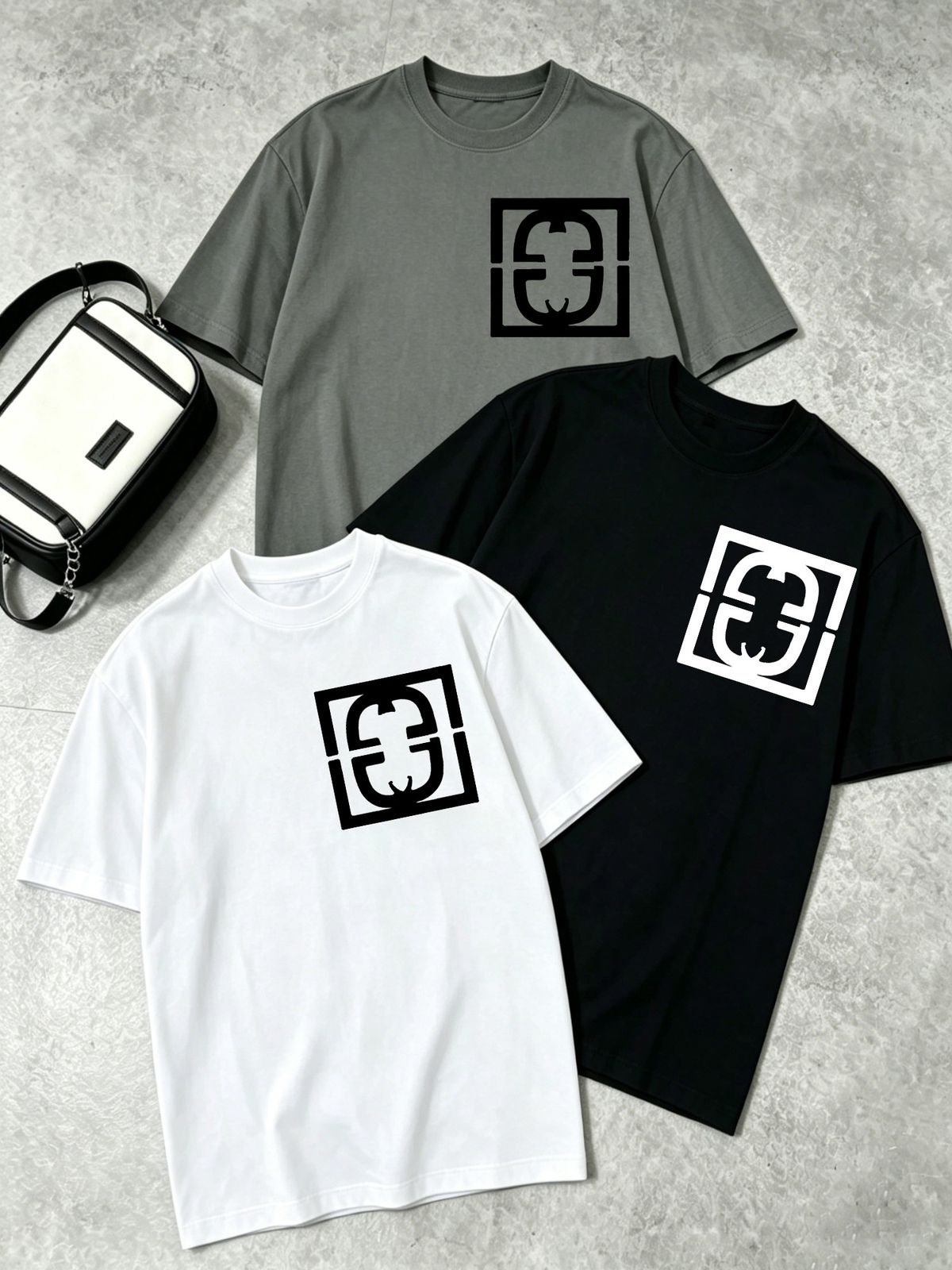 Women’s 3-Pack Oversized Crew Neck Tops, Breathable Soft Cotton Short Sleeve Tees, Flattering Loose Fit Shirts_ecoleips.com