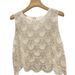 Cross-border French-style Intricate Sequin Bead Embellished Round-neck Sleeveless Tank For Women, New Chic And Stunning_ecoleips.com