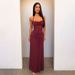 Sexy Halter Neck Long Dress Style Mesh See Through Yellow Low Cut Waist Design New Summer Resort Wear_ecoleips.com