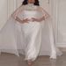 Women's Clothing Spring And Summer Temperament Sexy Cloak Sequined Chiffon Banquet Evening Dress Two Piece Set_ecoleips.com
