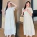 Summer New Korean Fashion Fresh Slimming Tencel Cotton Polka Dot Maternity Dress_ecoleips.com