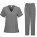 Healthcare Service Surgical Uniforms For Women Scrub Suits Medical Nurse Beauty Salon Work Clothes Clinical Short Sleeved Wash Clothes_ecoleips.com