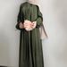 Women's Clothing Solid Color Round Neck Sleeveless Long Robe Jacket With Belt Fashionable Temperament Leisure Two Piece Suit_ecoleips.com