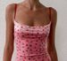 Women's Clothing Summer Printed Two Piece Suspender Backless Dress_ecoleips.com