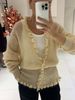 French-Inspired Light-Toned Lace-Trim Knit Cardigan – Oversized Boho Chic Spring Top (Relaxed Fit, Feminine, Elegant Design)_ecoleips.com