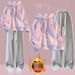 Premium Fleece-Lined Hoodie & Joggers Set For Women - Korean Winter Outfit With Embroidery Detail (XS-XL, Ultra-Warm & Stylish)_ecoleips.com