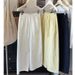 Wide Leg Casual Cropped Pants For Petite Women Japanese Style Summer Thin Washed Cotton Loose Fit Paper Thin Pants_ecoleips.com