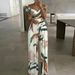 2026 New Spring Women's Clothing, Cross-Border European And American Jumpsuits, Off-Shoulder Printed Long Pants, Sexy_ecoleips.com