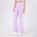 K High-waisted Yoga Pants American Spicy Girl New Running Sport Peach Hip-lifting Fitness Pants Naked Elastic Bell-bottom Pants_ecoleips.com