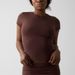 Women's Clothing Spot Quick Drying Yoga Short Sleeved Casual Cotton Clothes All Match Fitness Tops Outdoor Cover Up Tights_ecoleips.com
