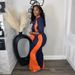 Women's Casual Two-Piece Set Short Sleeve Top And Slim Fit Pants Comfortable Lounge Wear Outfit_ecoleips.com