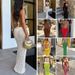 Women's Stylish Openwork Knit Bodycon Beach Skirt Cover Up Summer Vacation Textured Skirt Fits True To Size Sexy Style_ecoleips.com