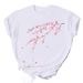 Wish Cross-border Women's Clothing New Casual Short-sleeve T-shirt With Musical Notes, Loose Fit, Plus Size_ecoleips.com