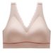 girl Fixed Cup Seamless One-Piece For Women, Push-Up Sexy Sports Wireless Bra, Comfortable Vest Style Bra_ecoleips.com