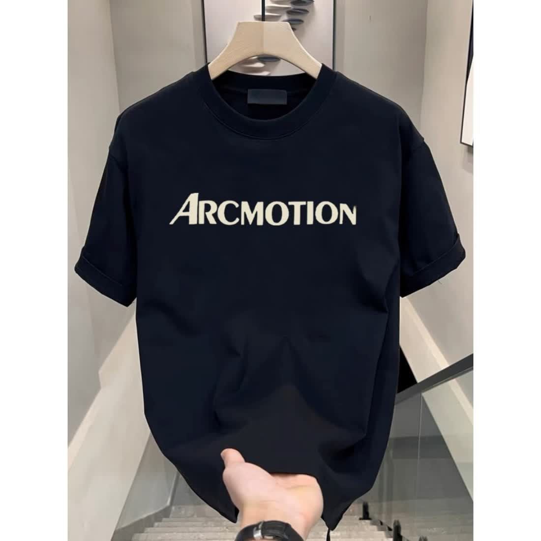 women's High-quality Round-neck Pullover Short-sleeved T-shirt_ecoleips.com