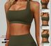 Women's High Intensity Sports Bra Summer Halter Neck Yoga Top Open Back For Running Fitness_ecoleips.com