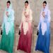MQ060 Dubai Malaysia Solid Gradient Fashion Feather Abaya Two Piece Dress_ecoleips.com