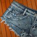 Raw Edge Washed Vintage Color Distressed Rivet Ultra-low-rise Hot Pants Sexy Nightclub Slim-fit Women's Denim Shorts_ecoleips.com