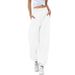 Women’s Clothing Fashion High Waist Casual Sports All Match Sweatpants Drawstring Pants Home Pants Trousers Women_ecoleips.com