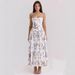 2024 Fairy Temperament Fashion High-end French Style Gentle Slimming Floral Strap Dress_ecoleips.com