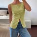 2025 Foreign Trade Cross-Border New Xiyin Hot-Selling Summer Sleeveless Vest Top Women's Clothing_ecoleips.com